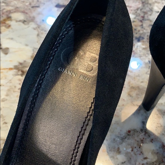 GIANNI BINI Suede Heels 7M - Picture 3 of 6